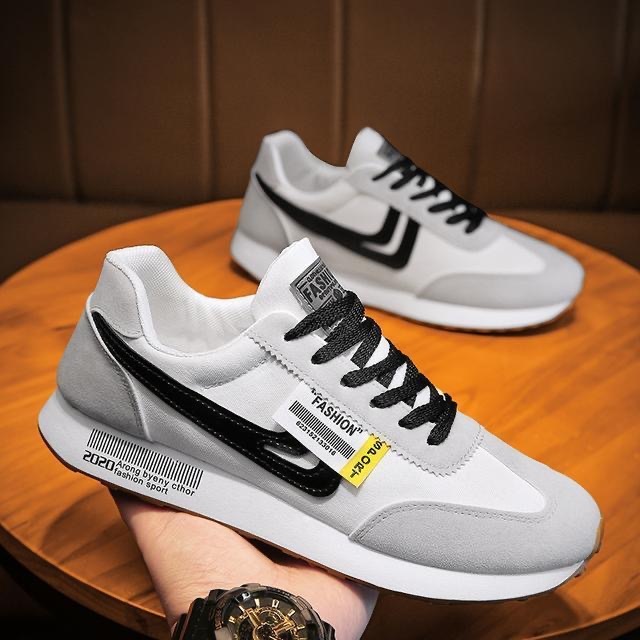 Sepatu Pria Terbaru 2025 MY01 Sneakers Kekinian Anti Air Buat Lari Pagi Sepatu Casual Cowok