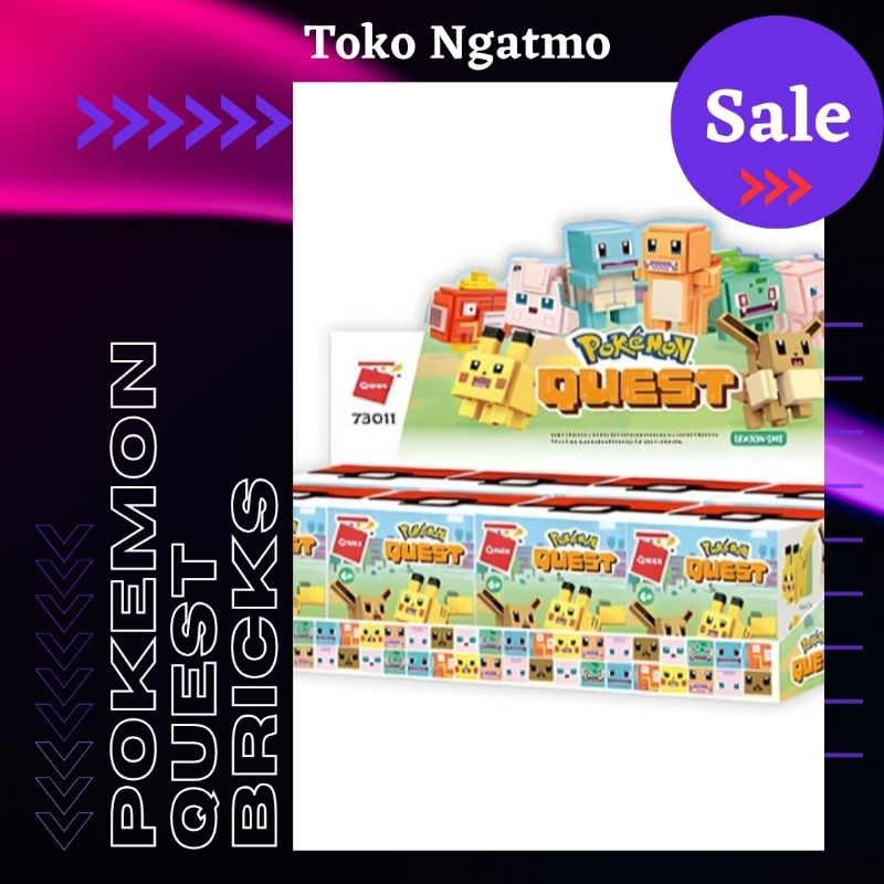 POKEMON QUEST BRICKS MAINAN ANAK