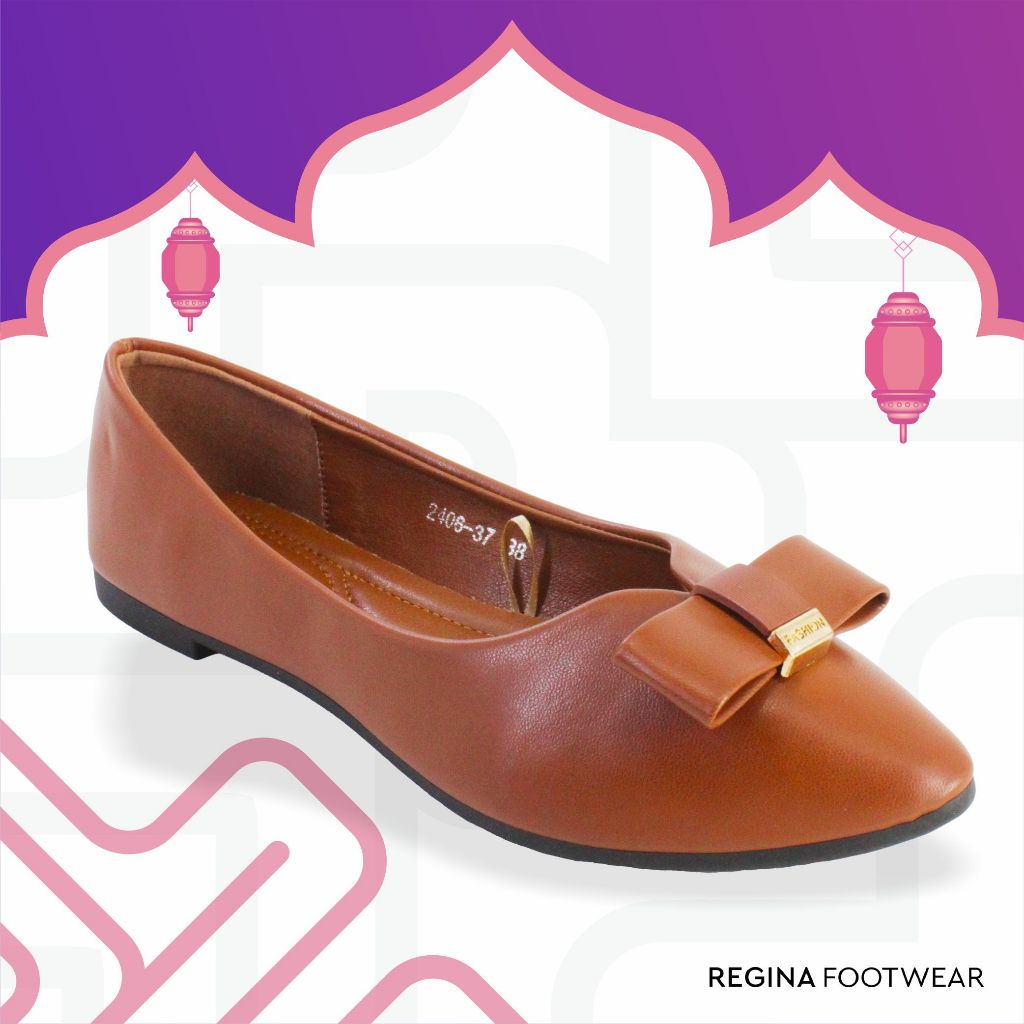 DEA FlatShoes Mules Wanita 2406-37 Size 36/41
