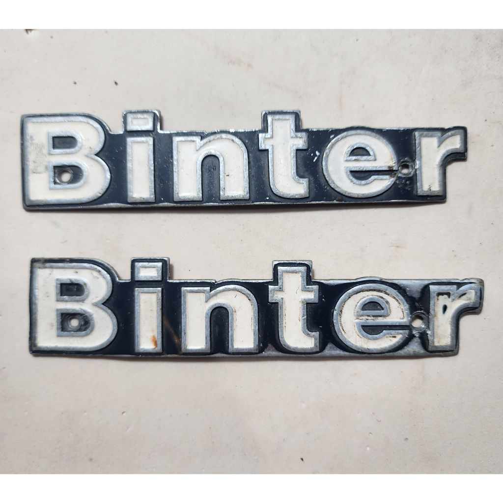 Emblem Binter Tangki Kawasaki Binter Merzy Mercy Mersy KZ200