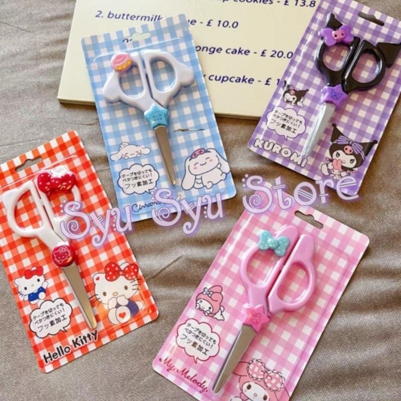 

Gunting Kuromi My Melody Cinnamoroll Hello Kitty New
