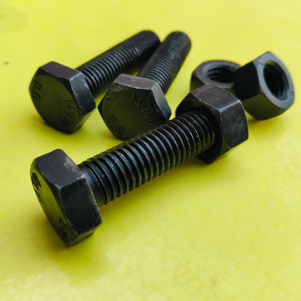 BAUT BAJA HTB 8.8 M24 X 50 FULL DRAT / BAUT 36 KUNCI 36 / BAUD FULL DRAT 36 / BAUT BAJA M24 X 50 HIT