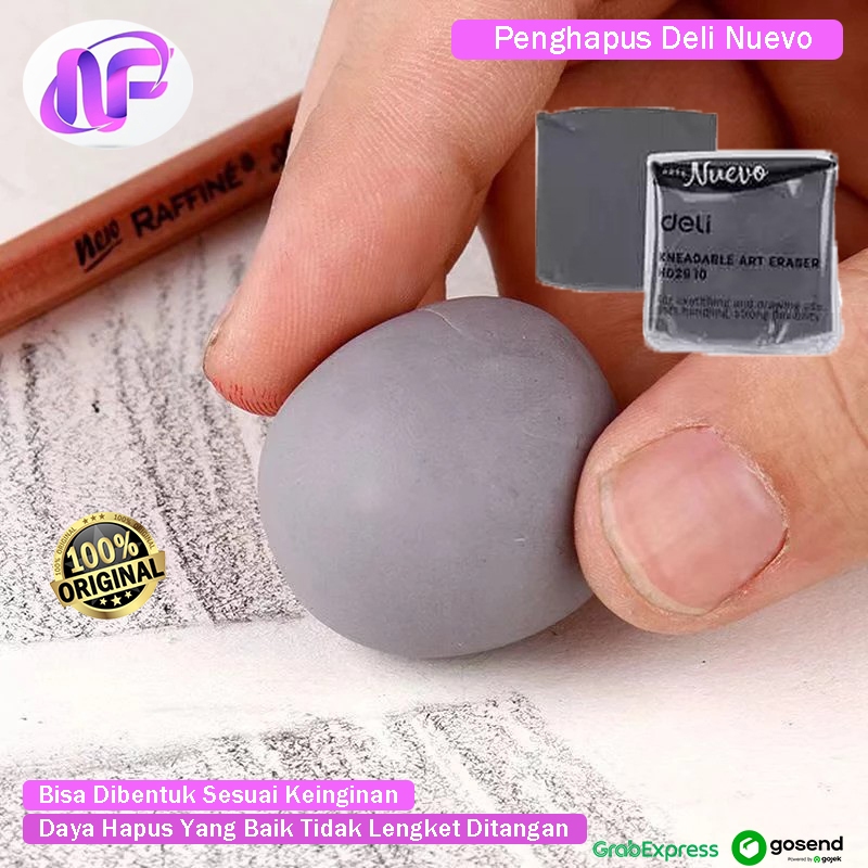

Penghapus Deli Eraser Bersih Elastis Abu Bisa Dibentuk Sesuai Keinginan Kneadable Art Eraser Perlengkapan Alat Tulis Sekolah Anak