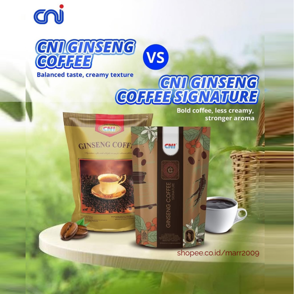 

GINSENG COFFEE SIGNATURE - KOPI GINSENG CNI - KOPI GINSENG - CNI