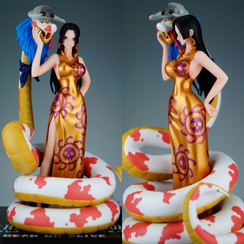 Original Bandai 2012 One Piece Boa Hancock & Salome Action Figure