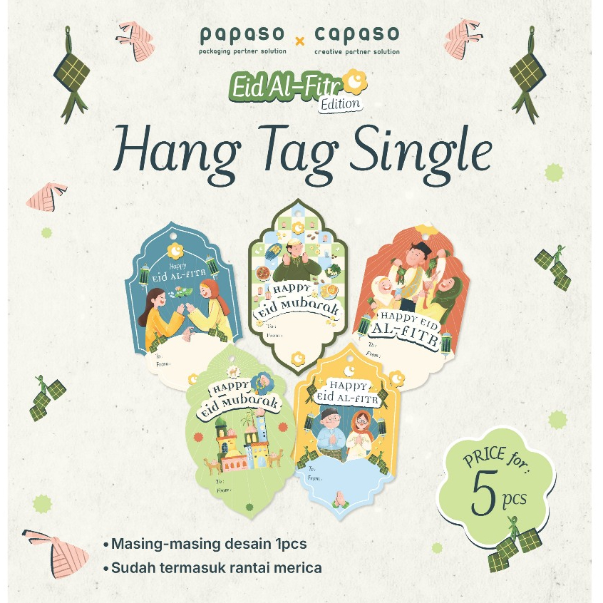 

Hang Tag Idul Fitri / Hang Tag Lebaran / Hang Tag Lucu