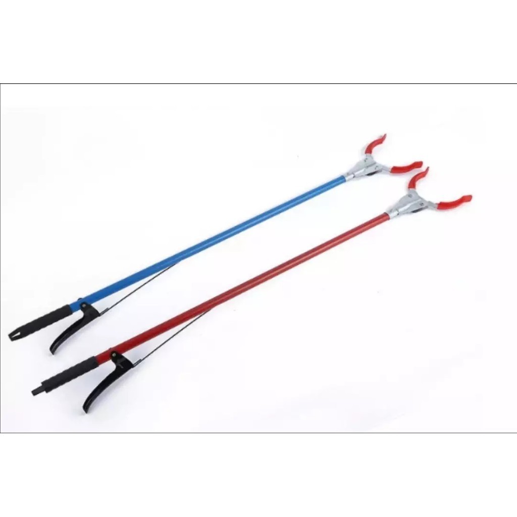 Grab Stick Silver Stainless & Grab Stick Plastik / Alat Penjepit Sampah & Penangkap Ular