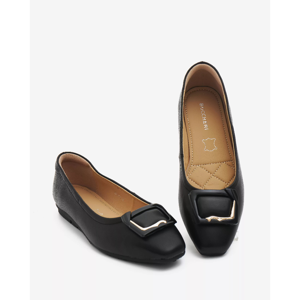 BUCCHERI VIOLETA Sepatu Formal Wanita Hitam-bm1001