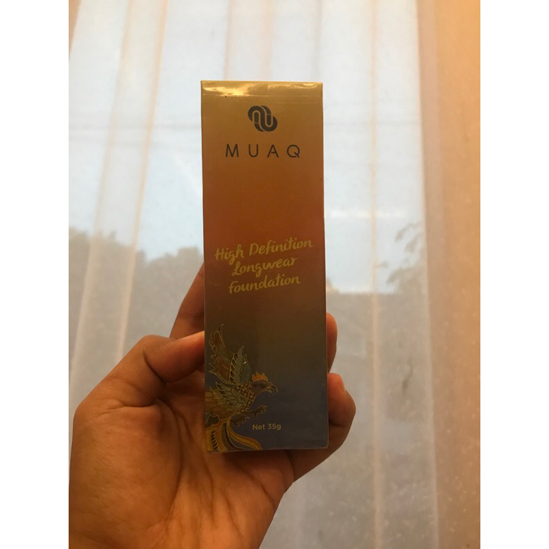 muaq High definition longwear foundation shade sumatera