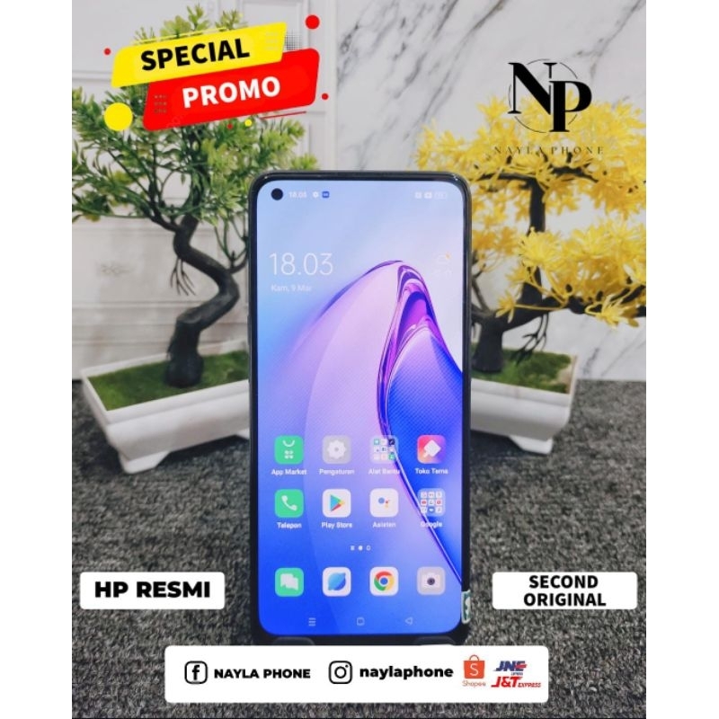 Oppo Reno 8Z 5G Ram 8/256GB Second