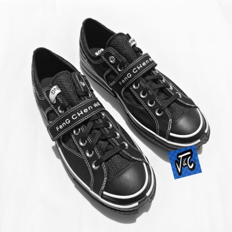 Converse Chuck 70 70s 2 In 1 x Feng Chen Fengchen Wang Hook Loop Strap Black