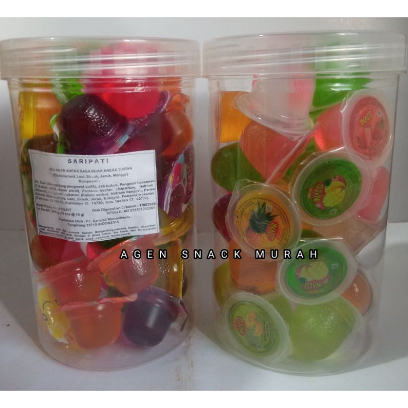 

AGER JELLY TOPLES 1000ML (500GR) - INACO TOPLES - SARIPATI TOPLES - HAMPERS - PARCEL