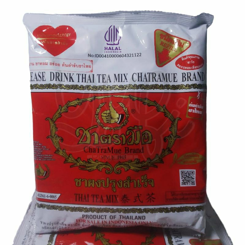 

TEH THAILAND CHATRAMUE 400 GR HALAL INDO & BPOM
