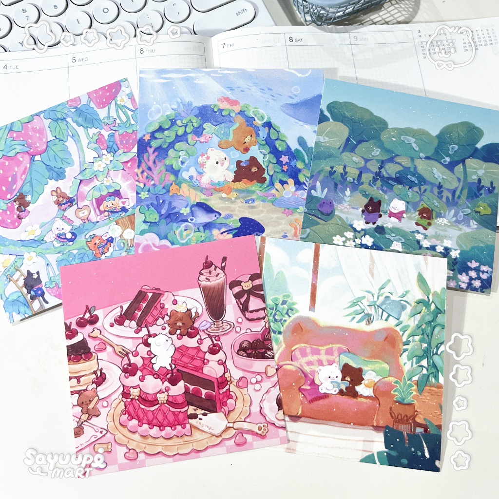 

[PREORDER] Mini Art Prints A6 - Group 2