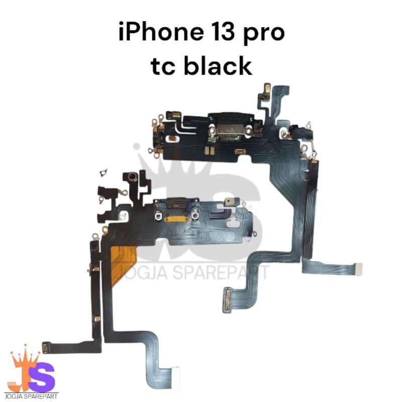 flexible konektor charger / fleksibel konektor charger iPhone 13 pro (black) original
