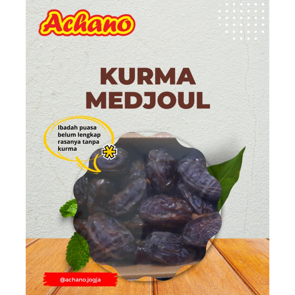 

Kurma Medjoul (Jumbo) Ranuna 500gr
