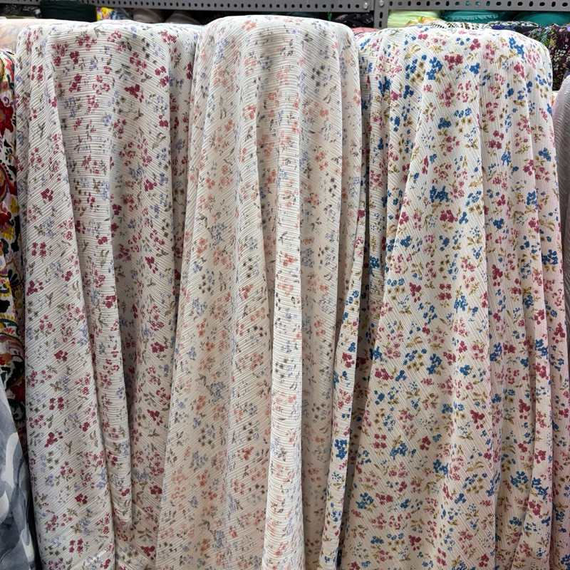 kain crinkle premium - kain cringkel motif premium - kain bahan motif premium - kain crinkle motif p