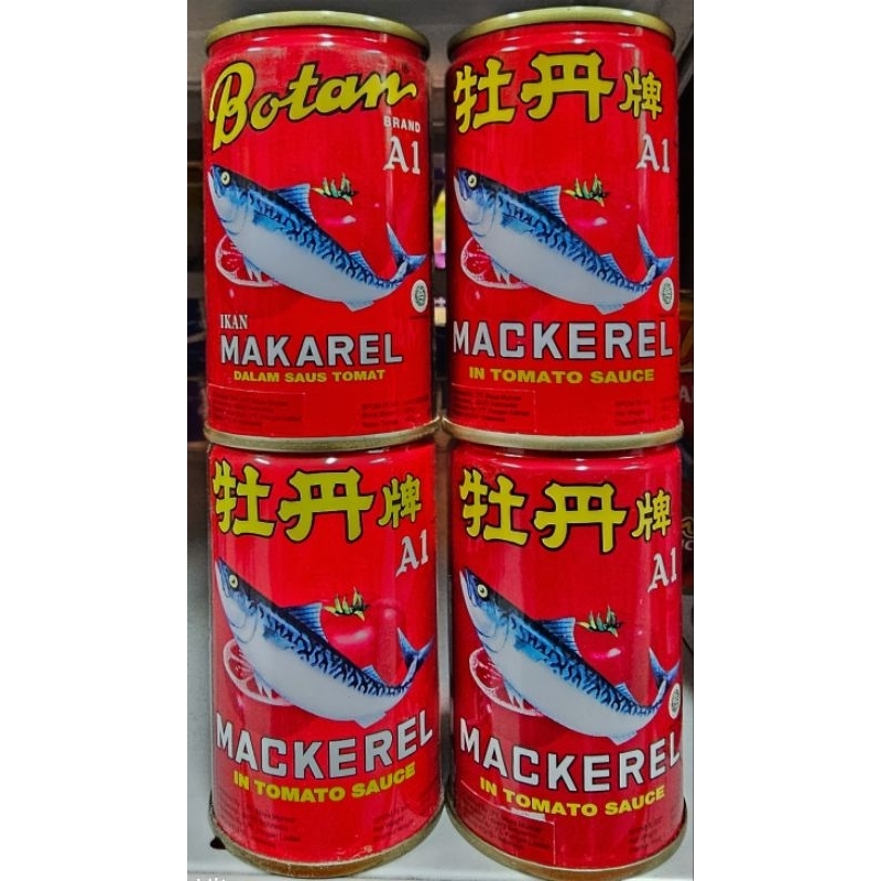 

Botan Mackerel Sardines Premium 155g - 1 Kaleng