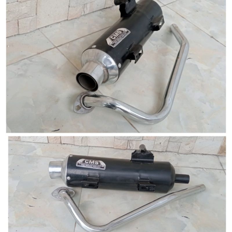 knalpot standar racing copy CM$ adem full ngebas gerung Vario 150 Vario 125 new Vario 125 tekno