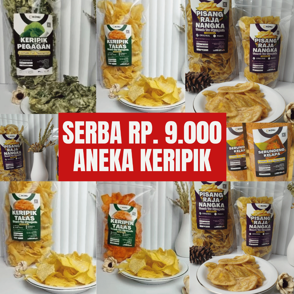 

Keripik Talas Terenak Rasa Beberkyu 1 Kg