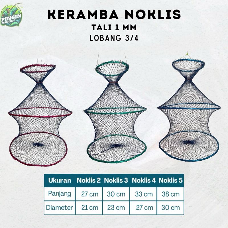 Keramba Pancing Wadah Ikan Bulat