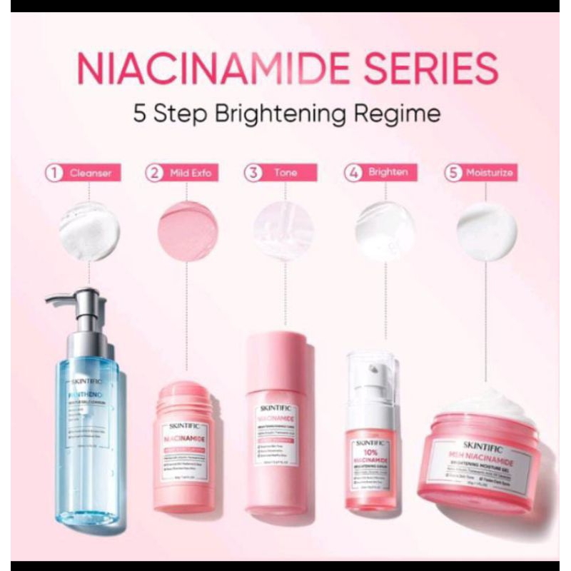 skintific paket glowing paket hemat