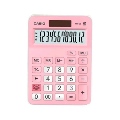 

Gramedia Batam - Casio Calculator MX-12 B - Pink