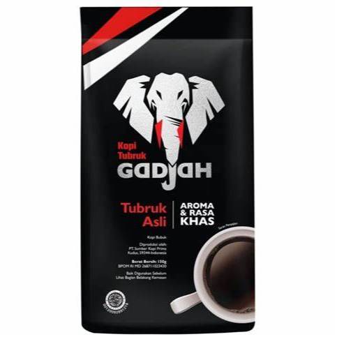 

Kopi TUBRUK GADJAH ASLI Pouch 138 Gram