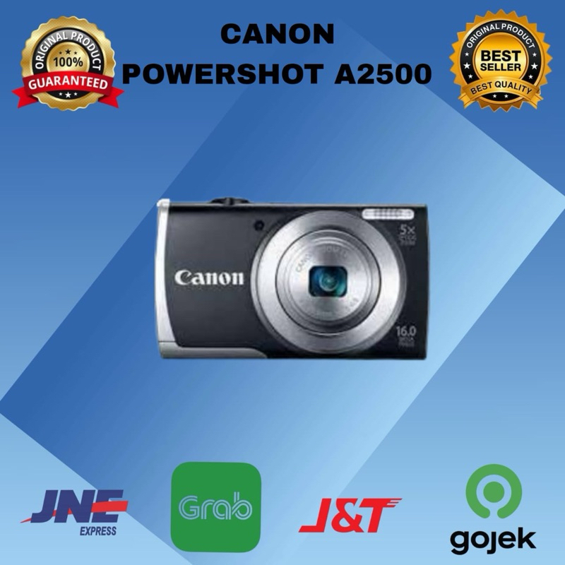 camera canon powershot A2500-white box