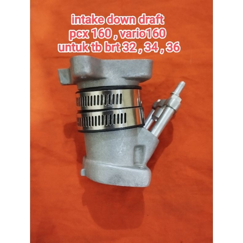 intake manipol downdraft pcx 160 , vario 160 tb std ori , tb brt staylo. 30, 32, 34, 36