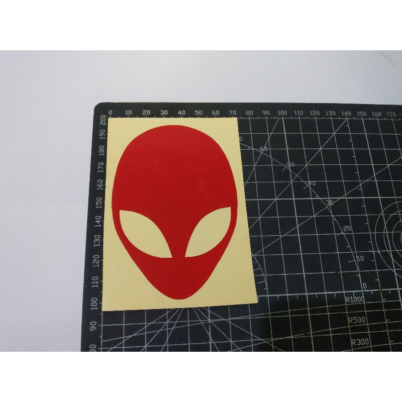 

stiker cutting alien