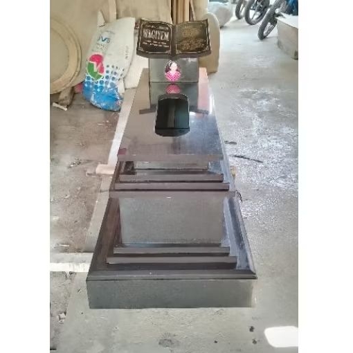 Kijing Makam Batu Hitam Model Uje