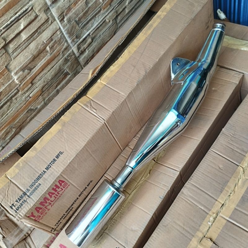 Knalpot fiz r ori tanpa leheran dan sarangan