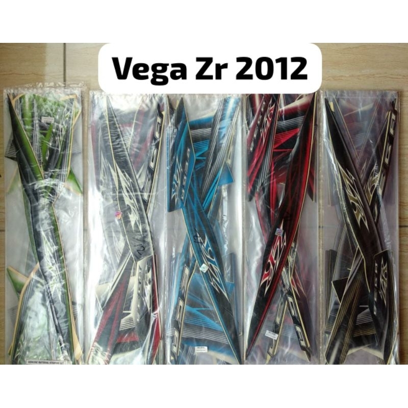 striping motor Vega ZR 2012 | sticker motor standart | striping motor standart Vega ZR | list body V