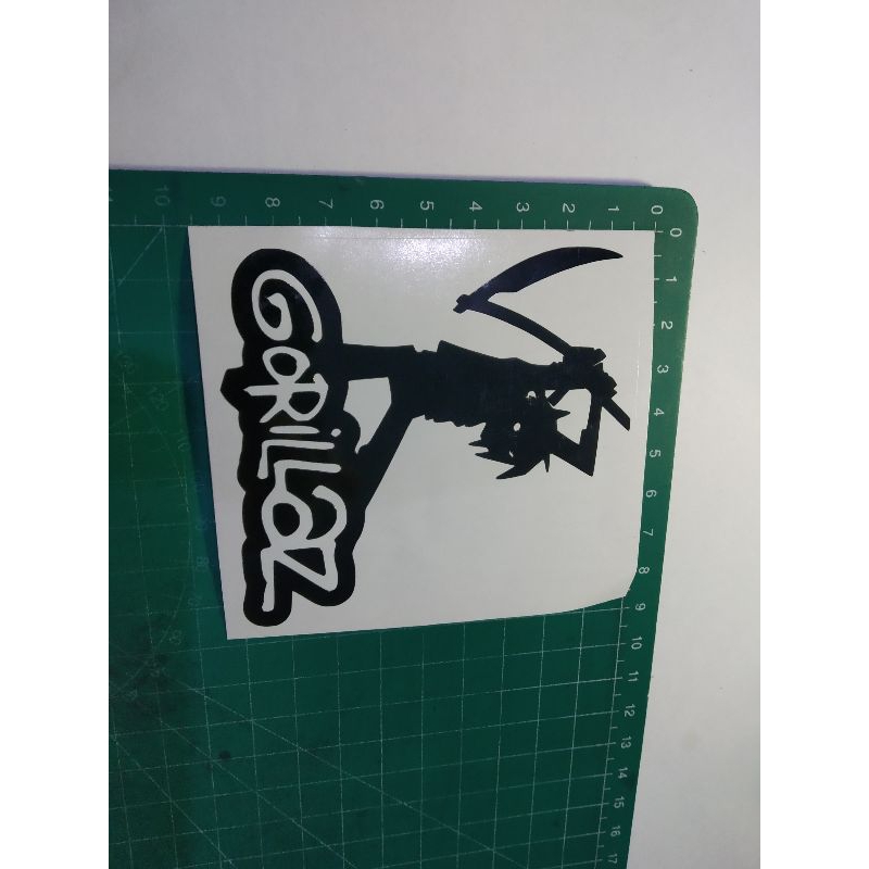 

stiker cutting gorillaz