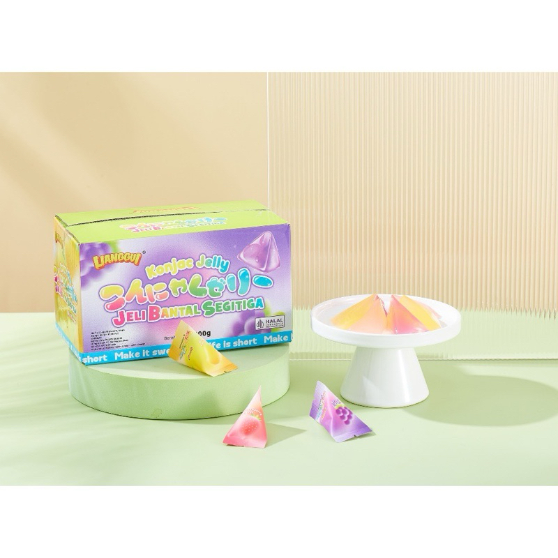 

Lianggui Jelly Bantal/Jelly Konjac Aneka Rasa