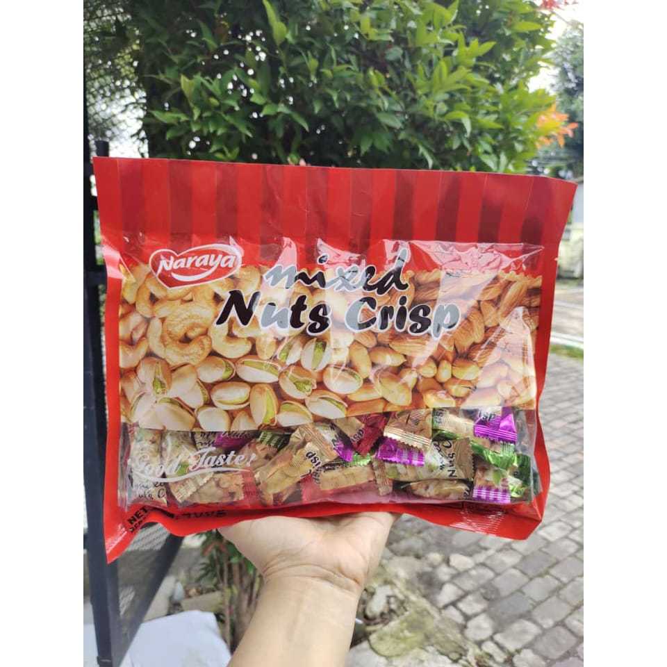 

Snack Brand NARAYA Mixed Nuts Crisp 400gr