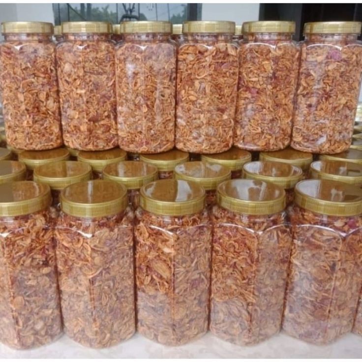 

Bawang Goreng Merah brebes 1kg siap saji c 1000gr