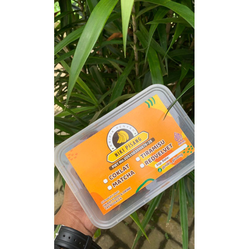 

KRIPIK PISANG LUMER/KERIPIK PISANG ANEKA RASA NIKI PISANG renyah gurih mani