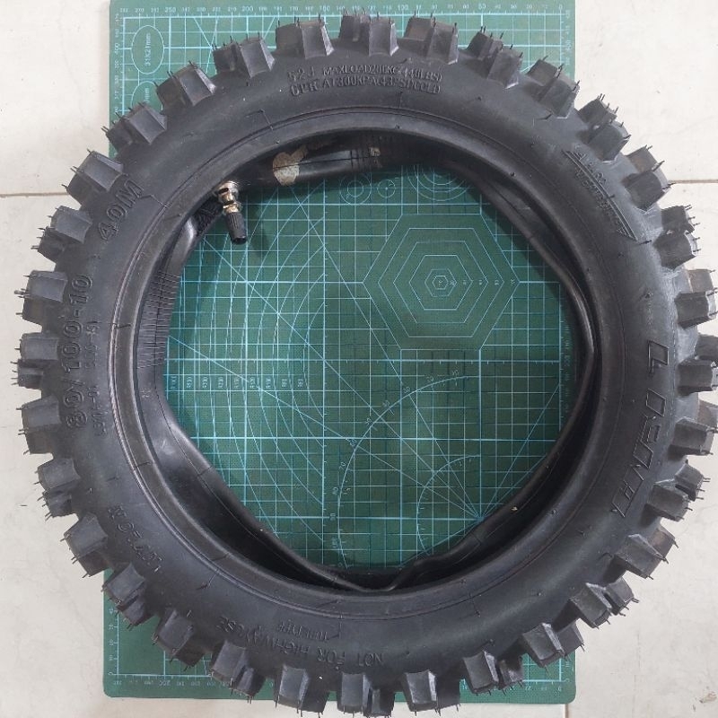 ban mini trail 80/100-10 luar dalam