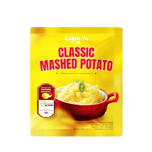 

GURIH YA CLASSIC MASHED POTATO 50GR 8997216627508