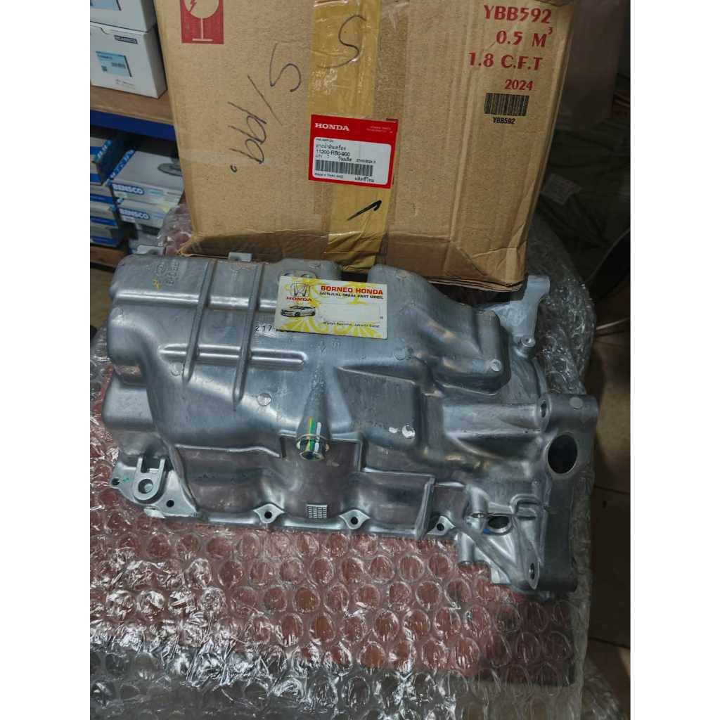 BAK OLI MESIN PAN CARTER BLOCK CYLINDER MANUAL JAZZ GE8 S RS BRIO SATYA CVT CITY GM2 GM6 VTEC 2008 2