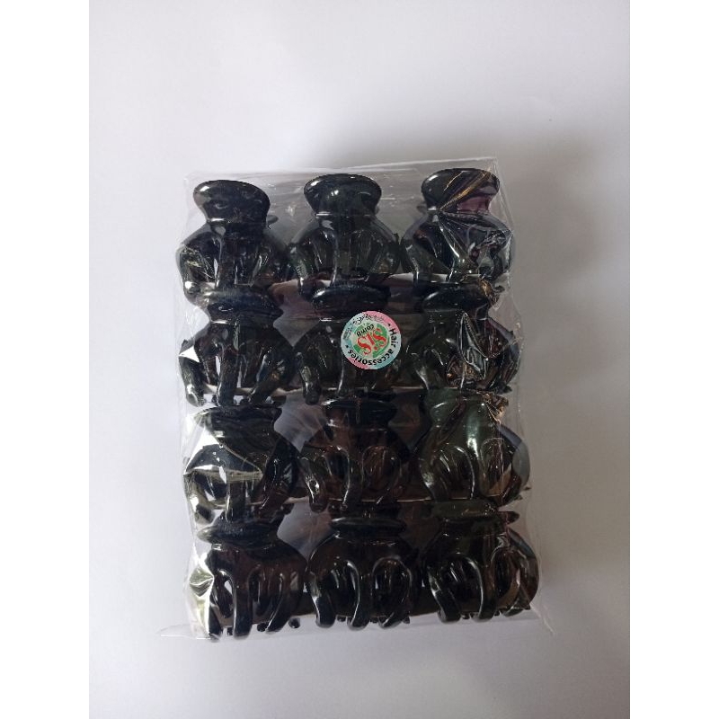 (12 Pcs) Jepit Rambut Jedai Salon Unik Model Korea 1 Lusin Harga Grosir