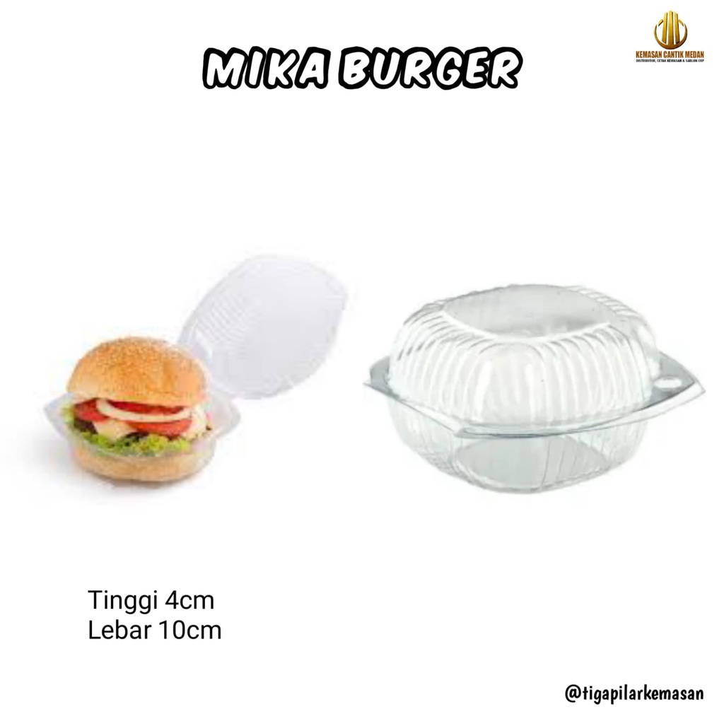 

kemasan burger/kemasan dimsum/mika burger/mika sushi/mika dimsum