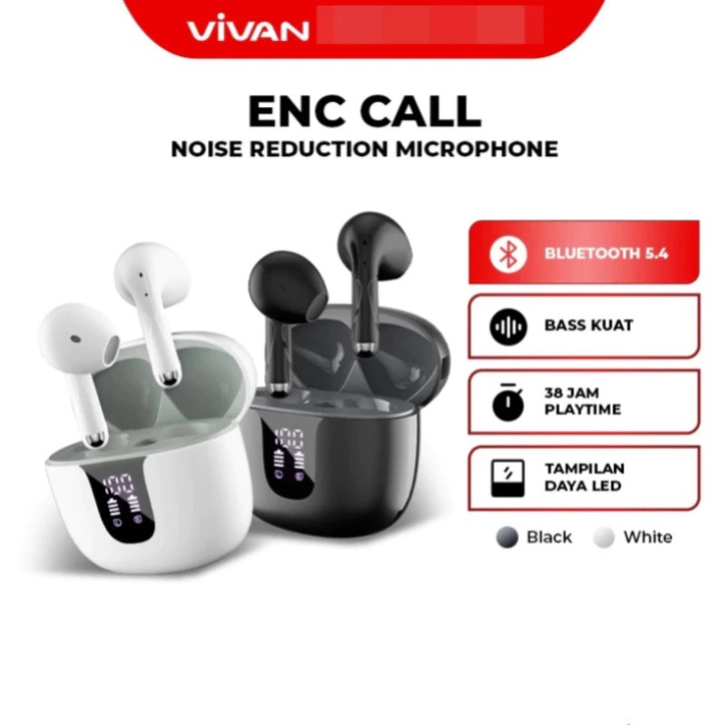 VIVAN TWS INFINITY GT2S Handsfree Bluetooth 5.4
