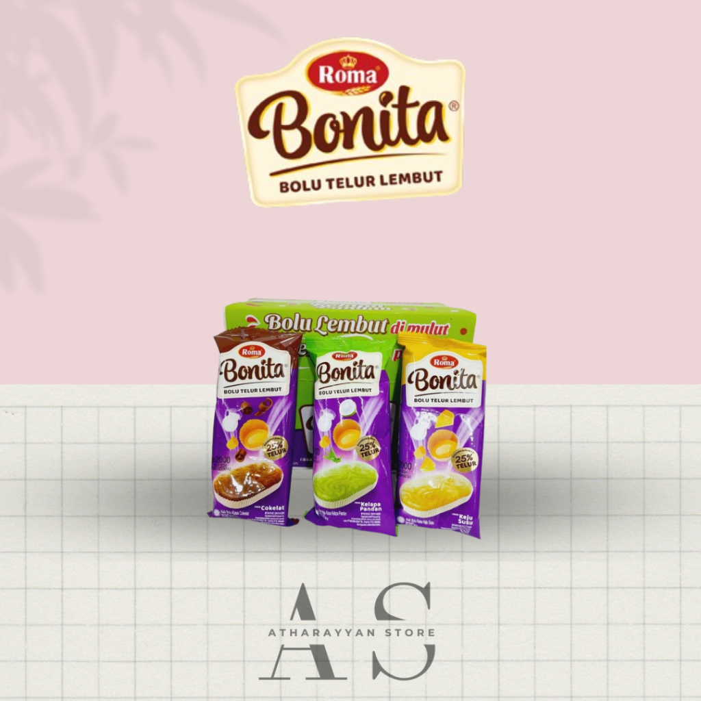 

ROMA BOLU BONITA 1 PACK ISI 12 PCS BY ATHARAYYAN