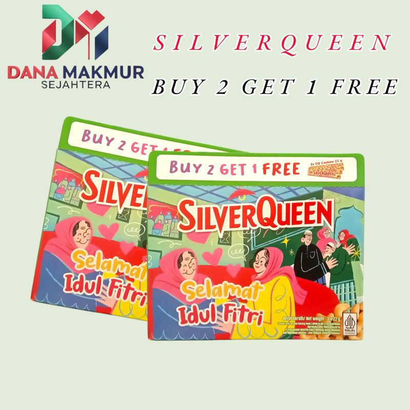 

SILVERQUEEN BUY 2 GET 1 FREE EDISI IDUL FITRI