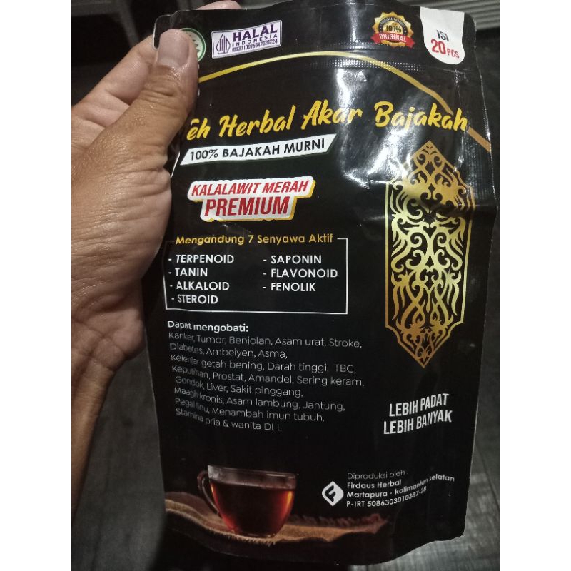

teh herbal akar bajakah