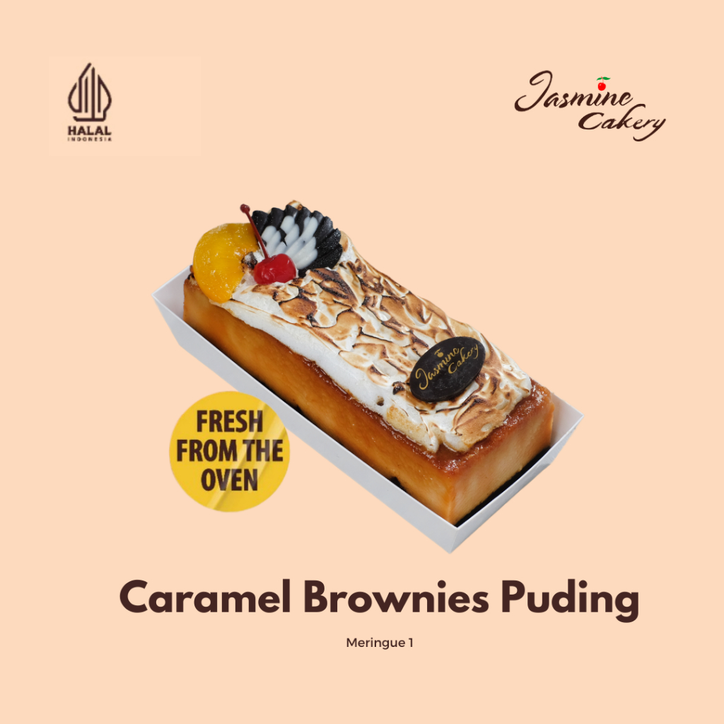 

Jasmine Cakery - Cake Caramel Brownies Puding Spesial