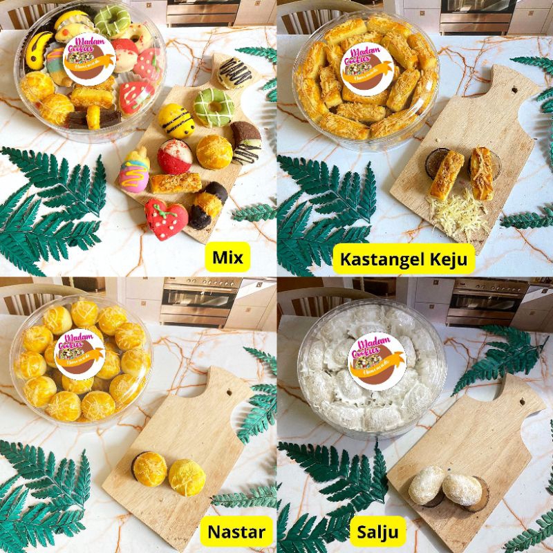 

KUE KERING TOPLES 250GR/ KUE COKLAT/ NASTAR/ KUE LEBARAN/ CASTANGEL/ PUTRI SALJU